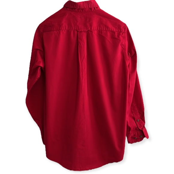 Class Club boys red long sleeve button down dress shirt - Picture 3 of 16